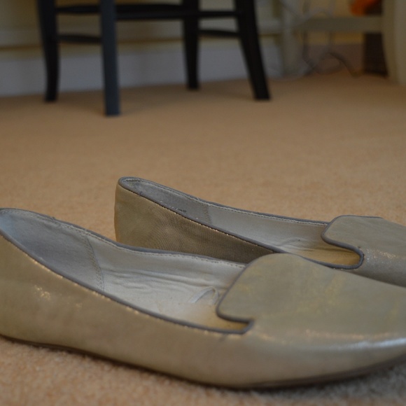 Silver flat GAP loafers - Picture 4 of 4